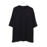 サマーウール 半袖Tシャツ BLACK