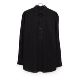KHADIコットン コモリシャツ BLACK