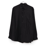 ウールシルク コモリシャツ BROWN