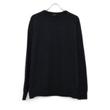 ウール クルーネックニット CHARCOAL