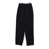 コットン裏毛 パンツ BLACK