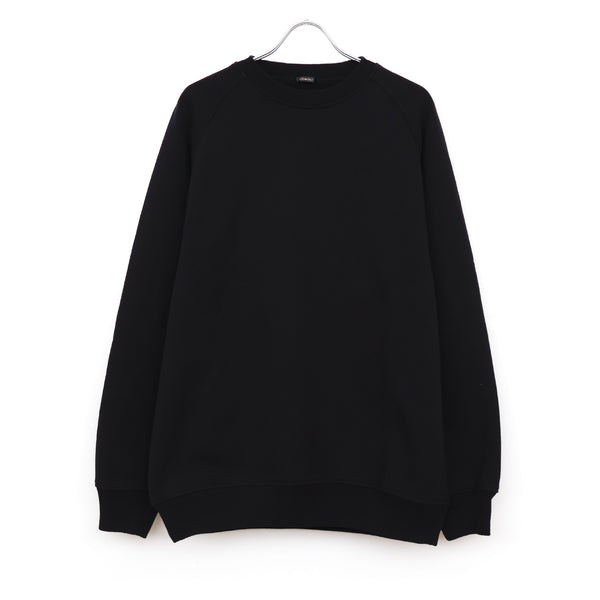 コットン裏毛 クルーネック