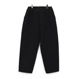 モールスキン ドローストリングパンツ BLACK
