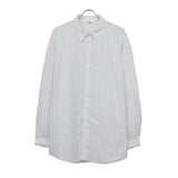 Oversized stripe shirt BLUE