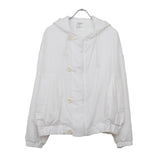 Gauze blouson WHITE