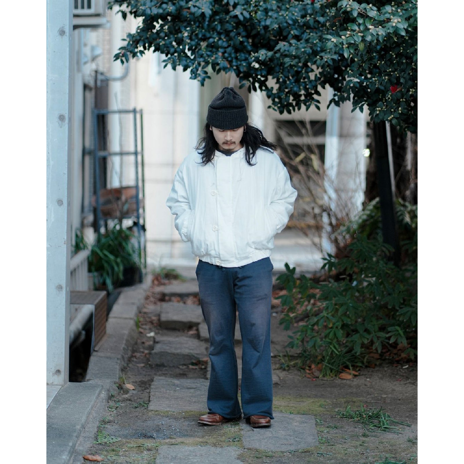 モデル：163cm　着用サイズ：1