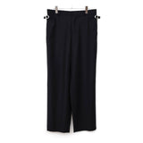 Side adjuster pants BLACK
