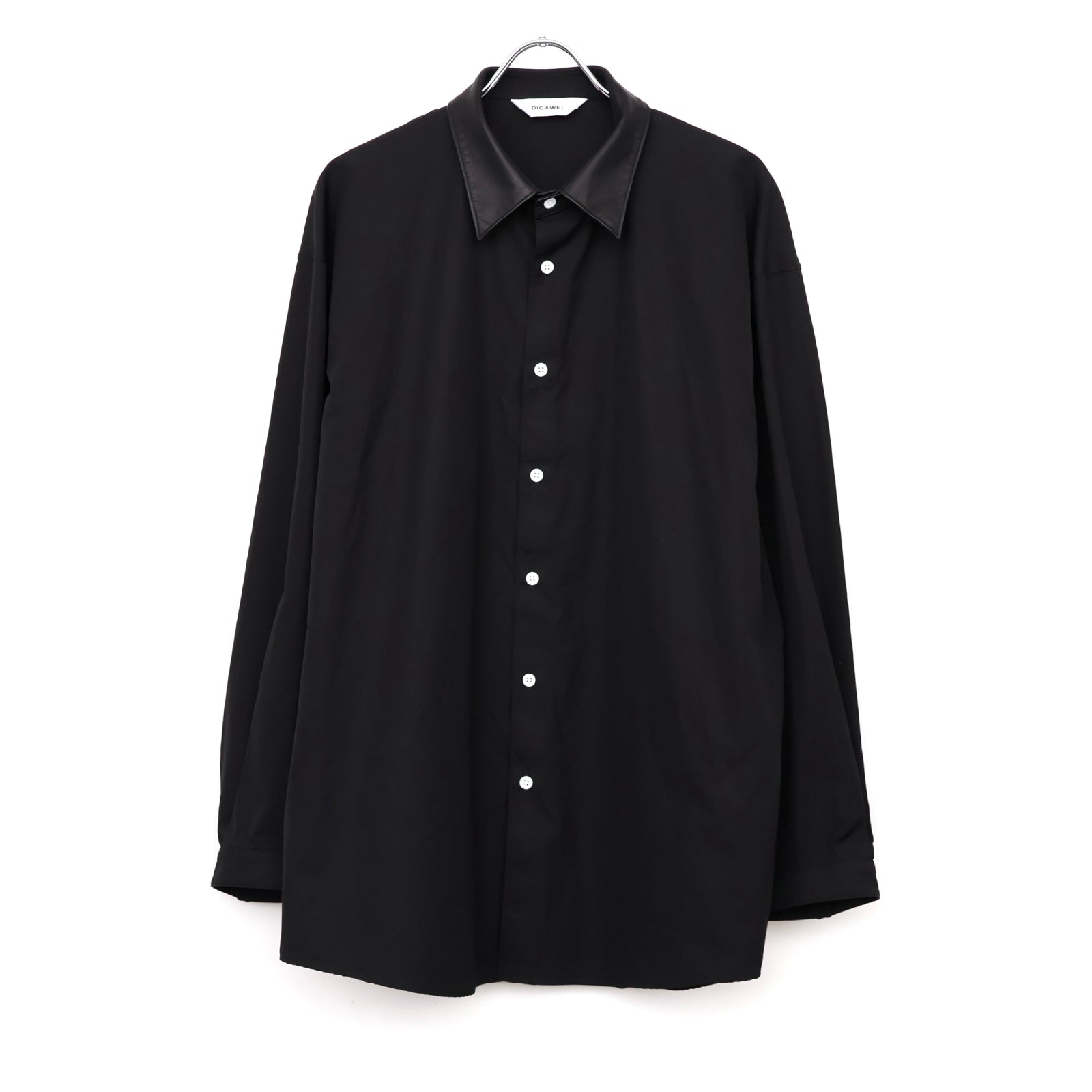 Leather combi shirt - ref. / Web Store