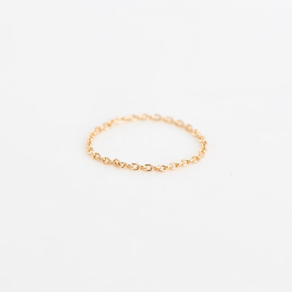 SL046 / TWNKL AZK NARROW RING 10K