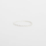 SL043 / TWNKL AZK NARROW RING SILVER