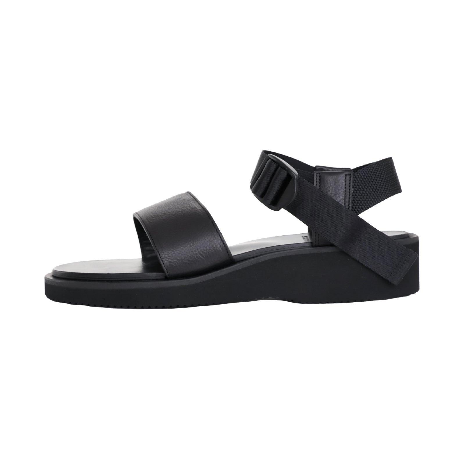 Sandals / Grained leather