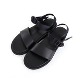 Sandals / Smooth leather BLACK