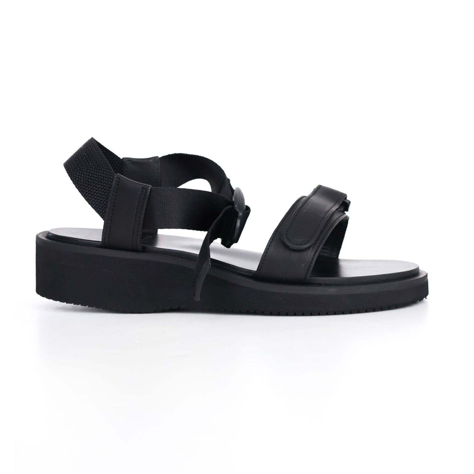 New Sandals with Velcro Straps in Smooth Leather