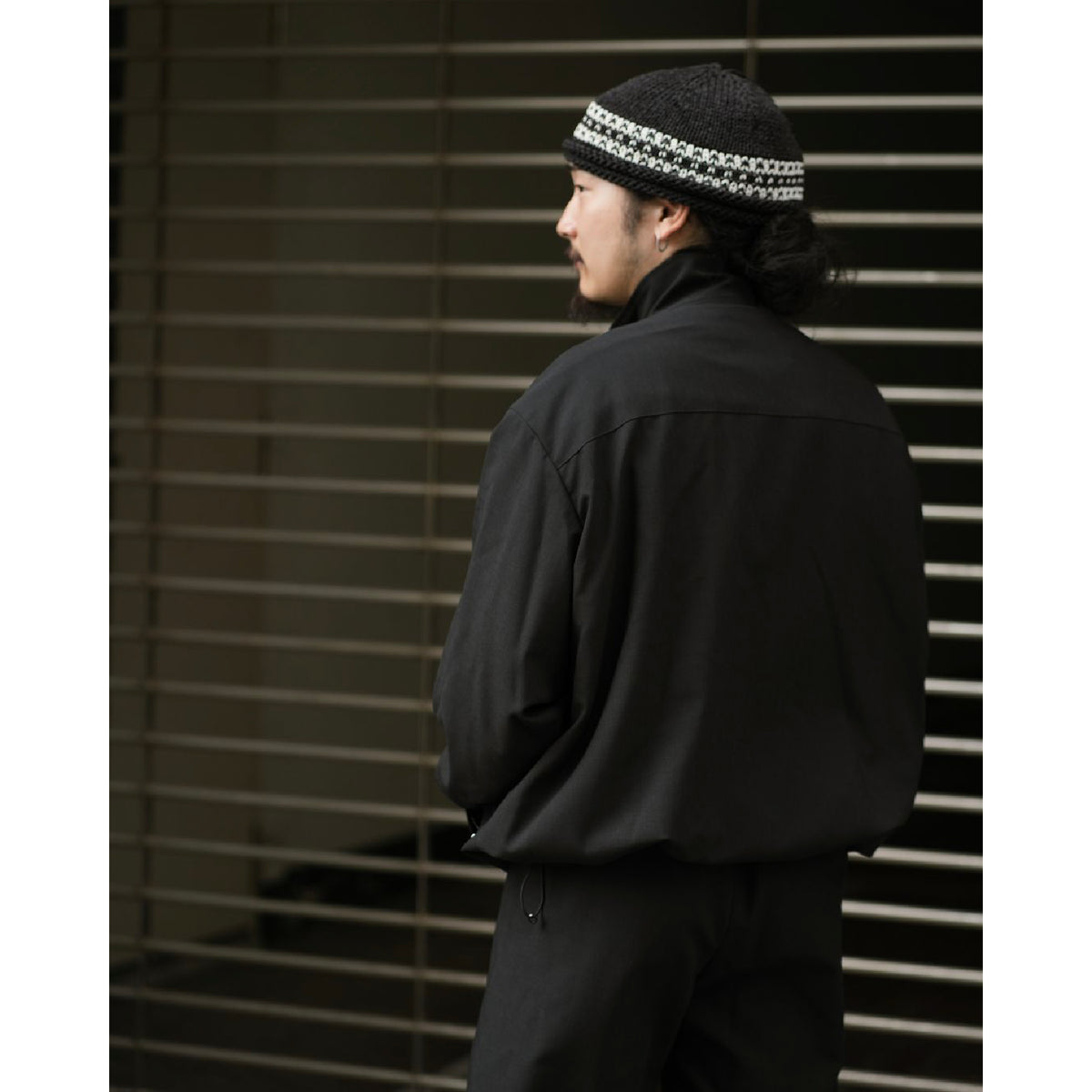 Wool Hopsack Track Jacket
