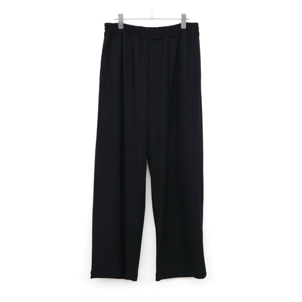 Wool Smooth Flannel Easy Wide Pants