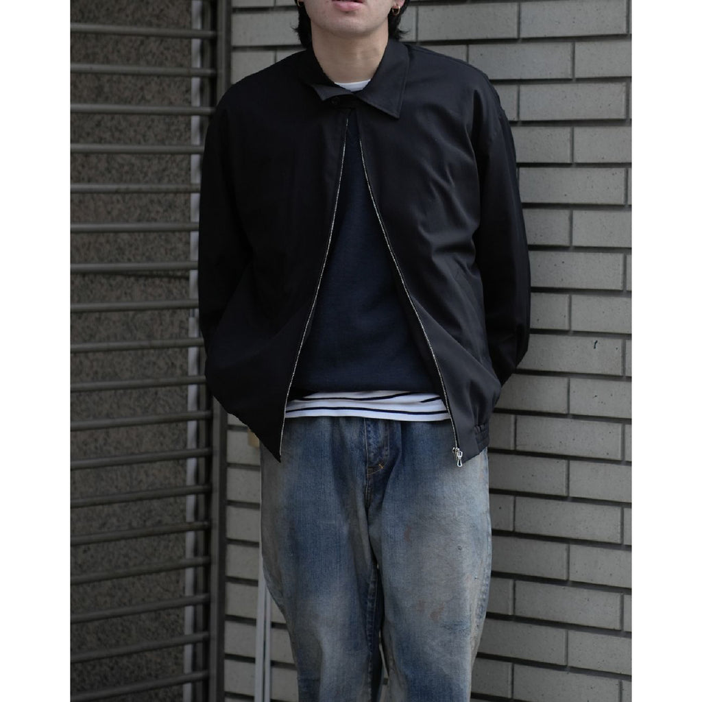 Brushed Cotton Gabardine Swing Top Jacket | ref. / Web Store