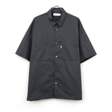 Solotex Twill S/S Oversized Box Shirt GRAY