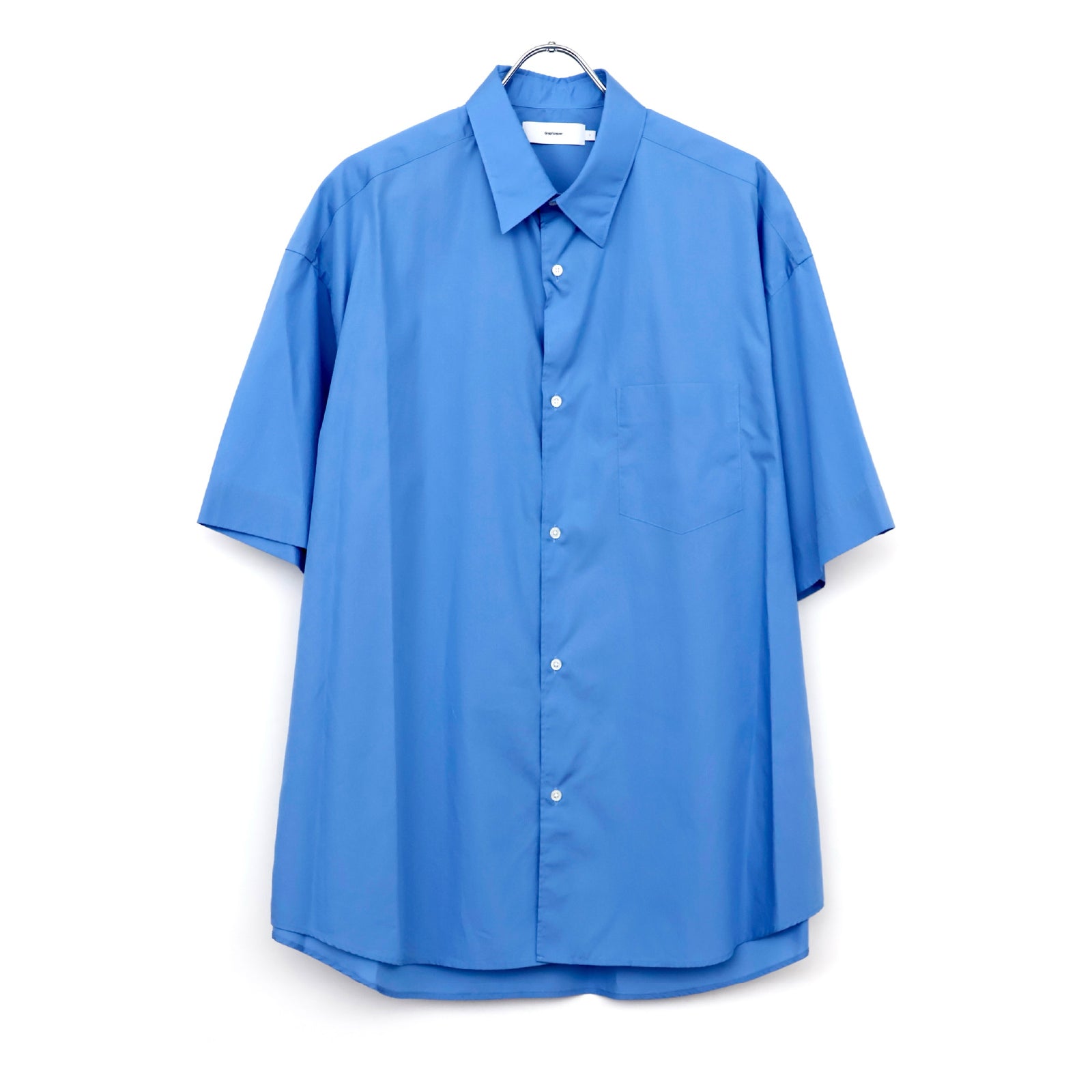 Broad S/S Oversized Regular Collar Shirt