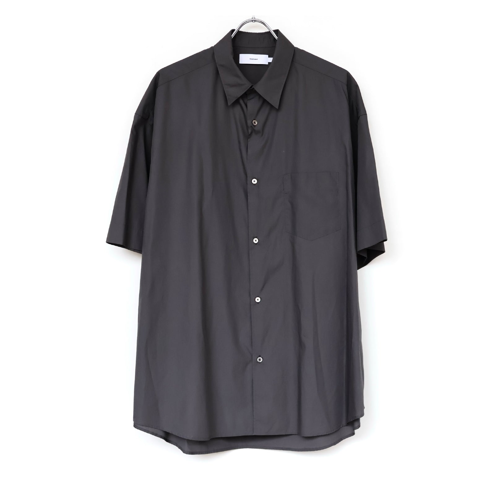 Broad S/S Oversized Regular Collar Shirt