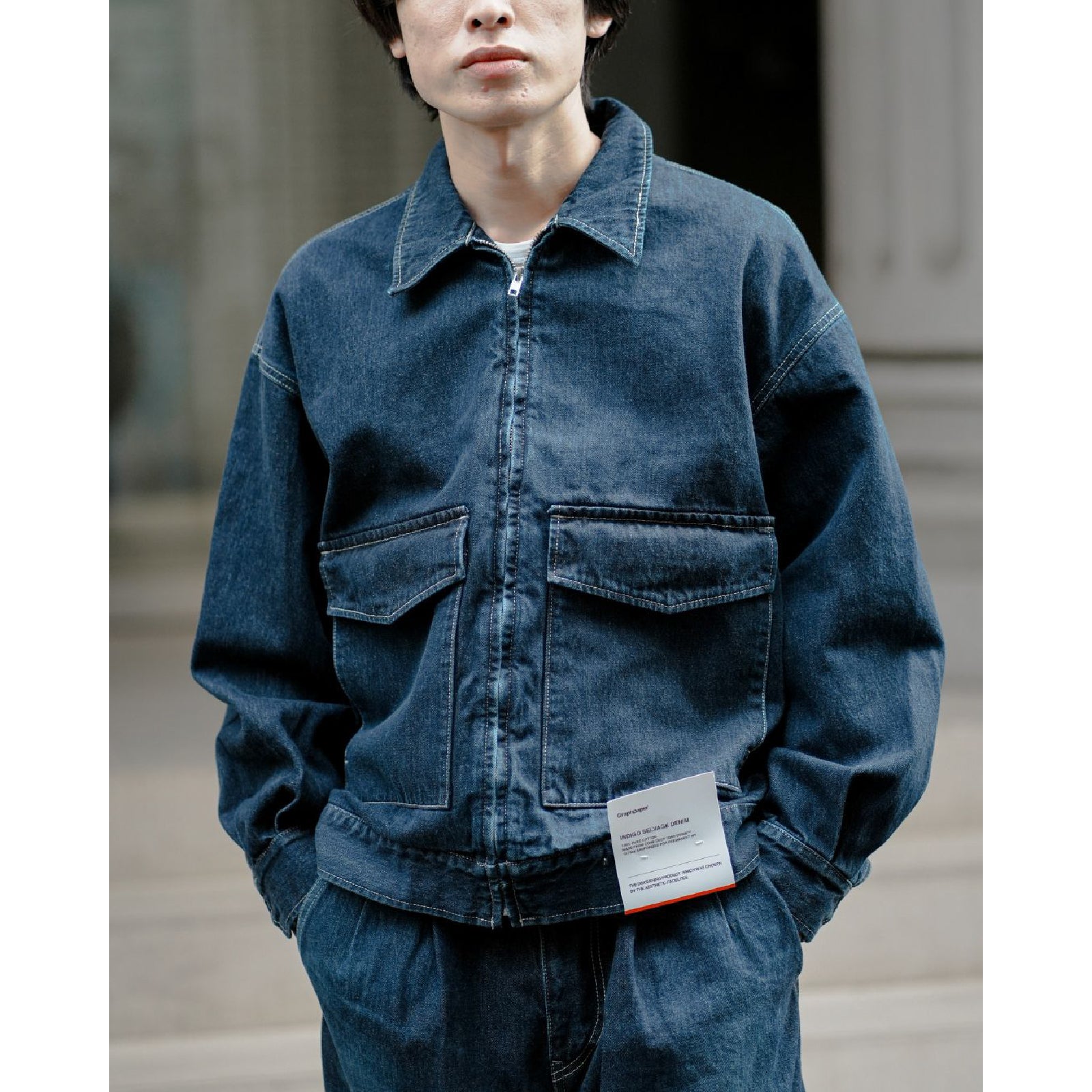 モデル：175cm　着用サイズ：1