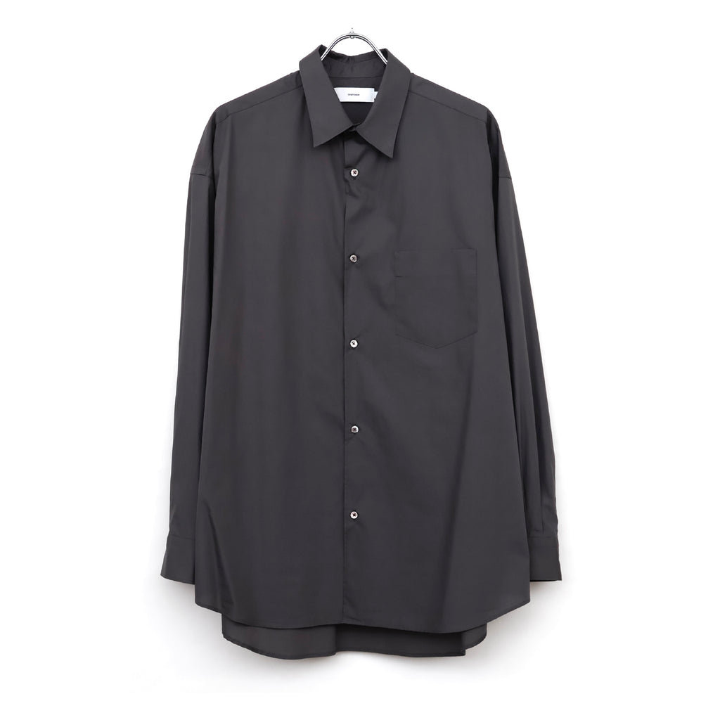 Broad L/S Oversized Regular Collar Shirt - ref. / Web Store