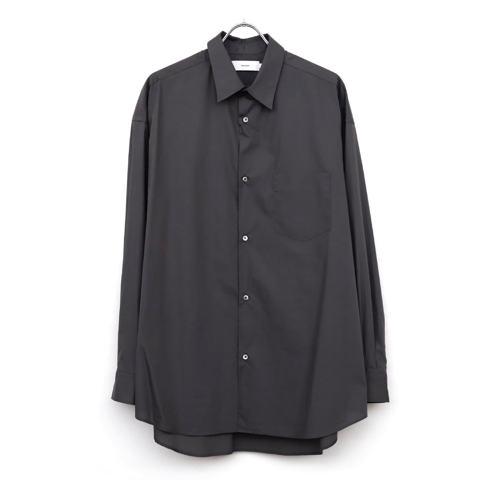 Broad L/S Oversized Regular Collar Shirt - ref. / Web Store
