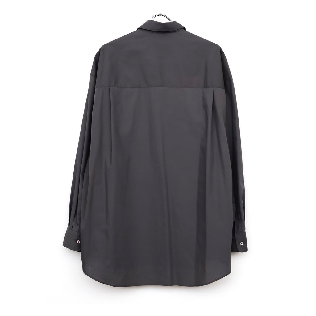 Broad L/S Oversized Regular Collar Shirt - ref. / Web Store
