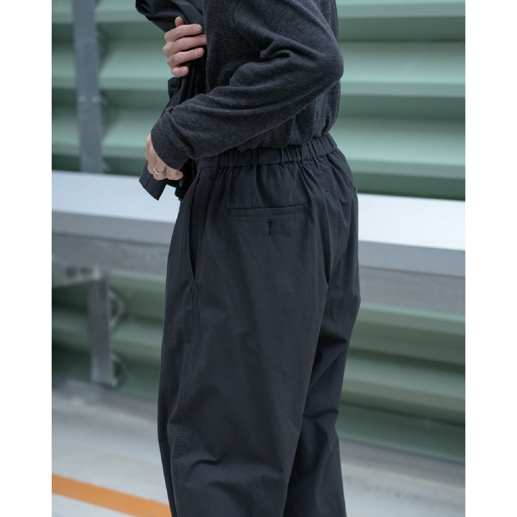 Cotton Wool Poplin Oversized Slacks - ref. / Web Store