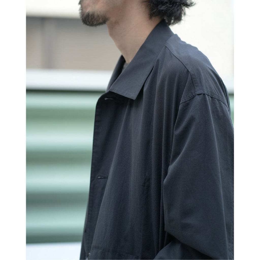 Cotton Wool Poplin Oversized Coverall - ref. / Web Store
