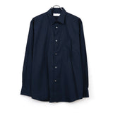 Broad Regular Collar Shirt NAVY
