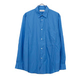Broad Regular Collar Shirt BLUE