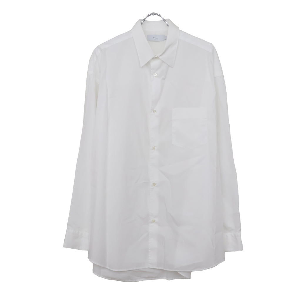 Broad L/S Oversized Regular Collar Shirt - ref. / Web Store