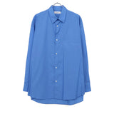 Broad L/S Oversized Regular Collar Shirt BLUE