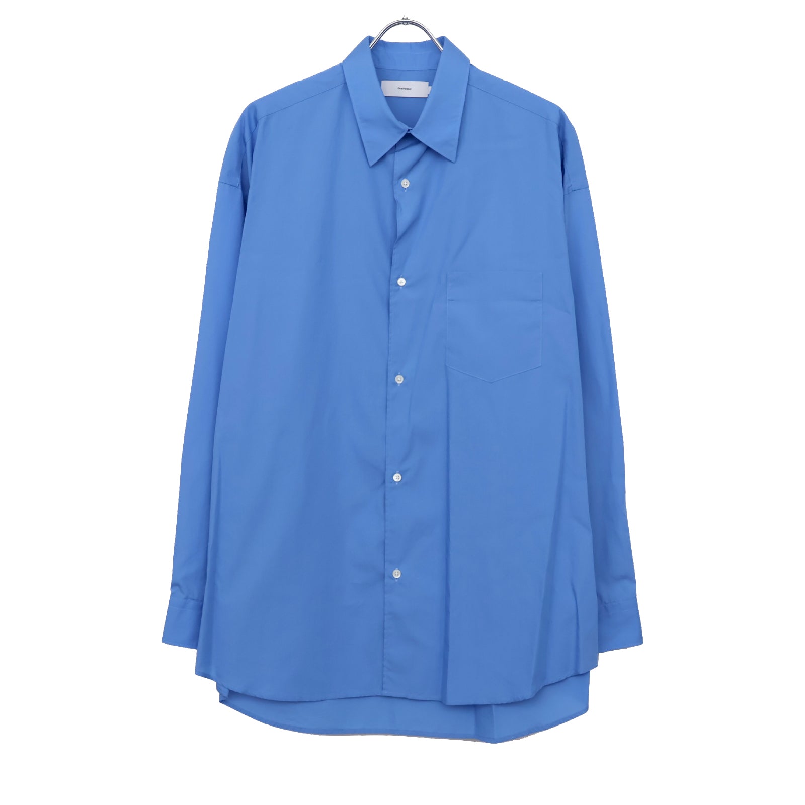 Broad L/S Oversized Regular Collar Shirt - ref. / Web Store