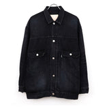 Selvage Denim Jacket BLACK_DARK FADE