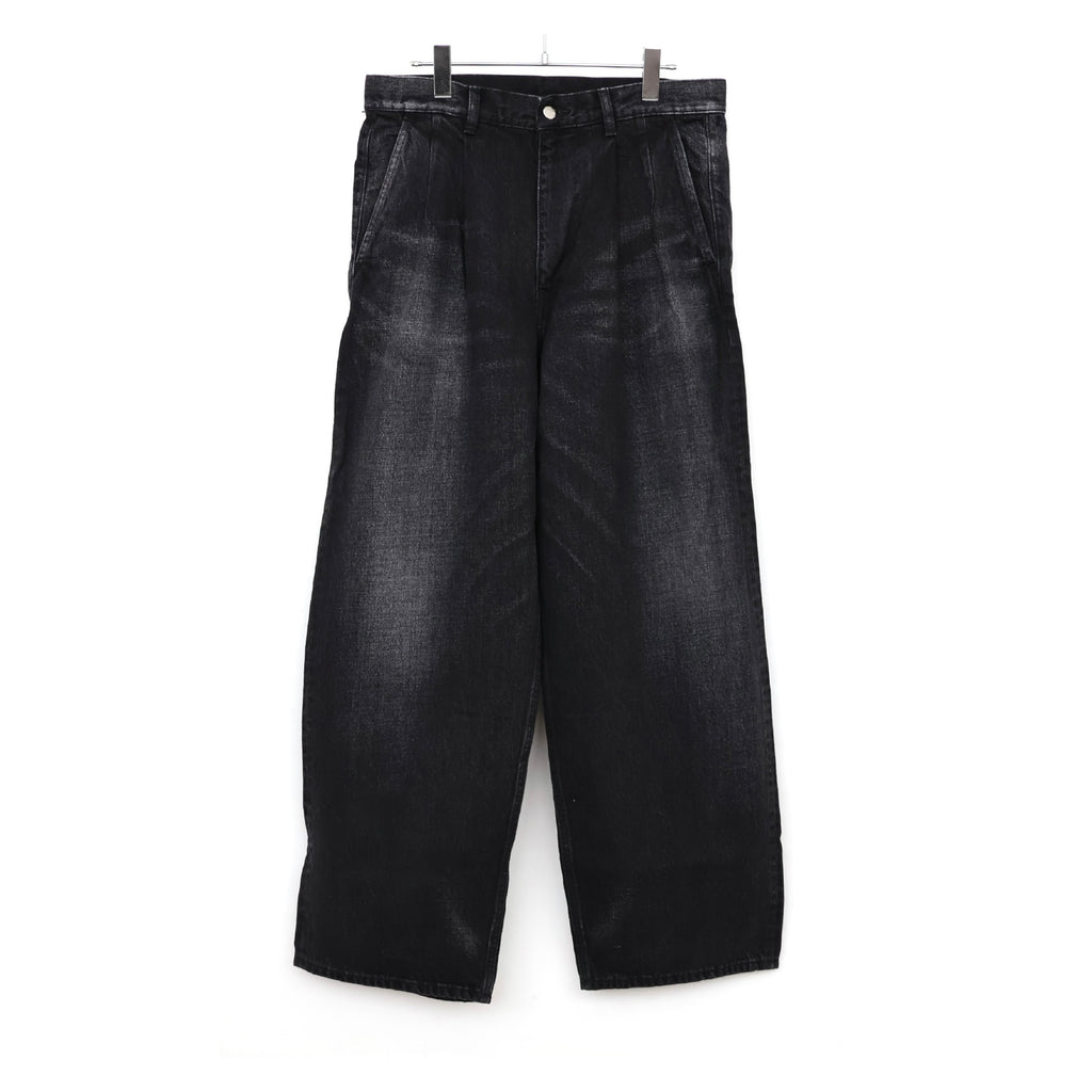 Selvage Denim Two Tuck Pants