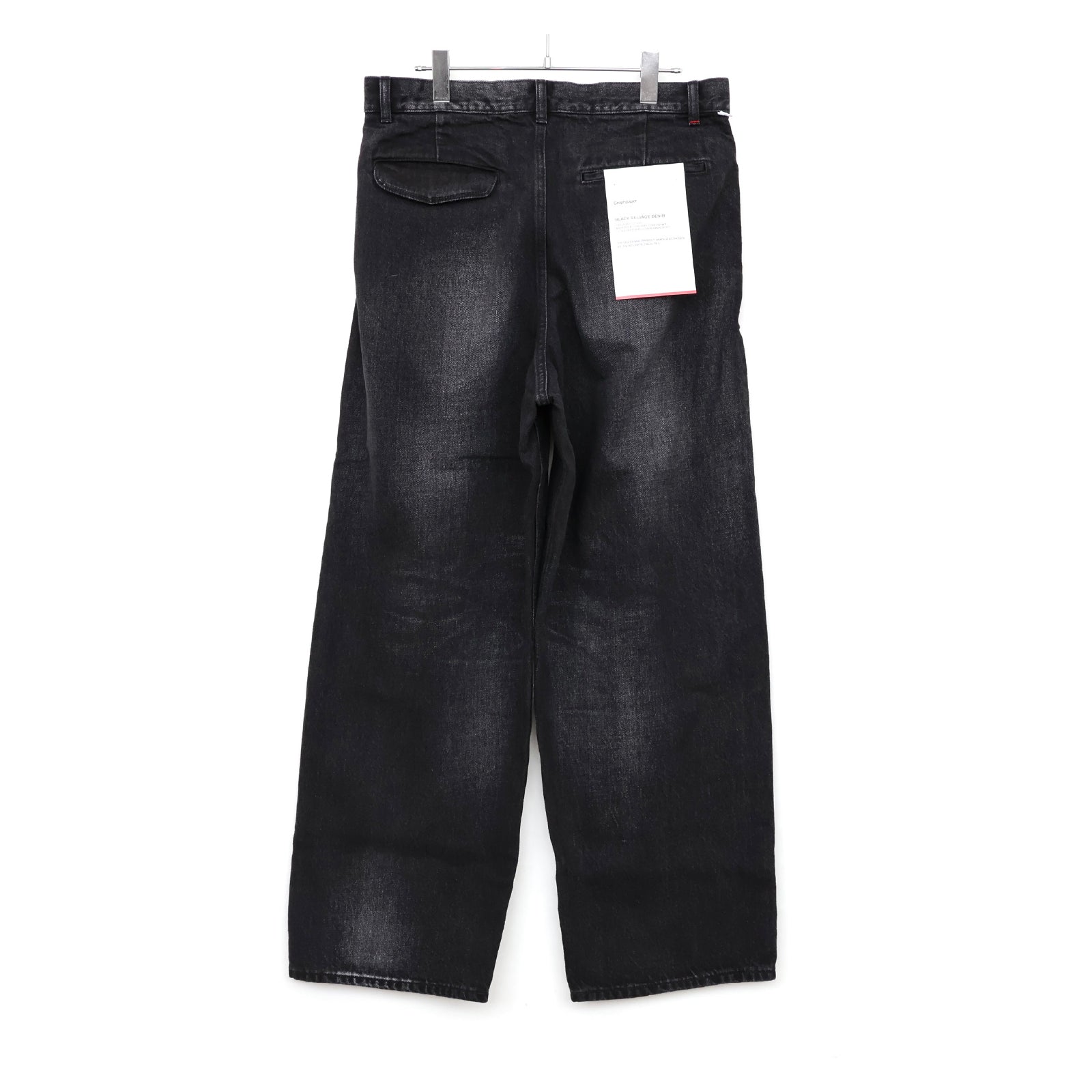 Selvage Denim Two Tuck Pants