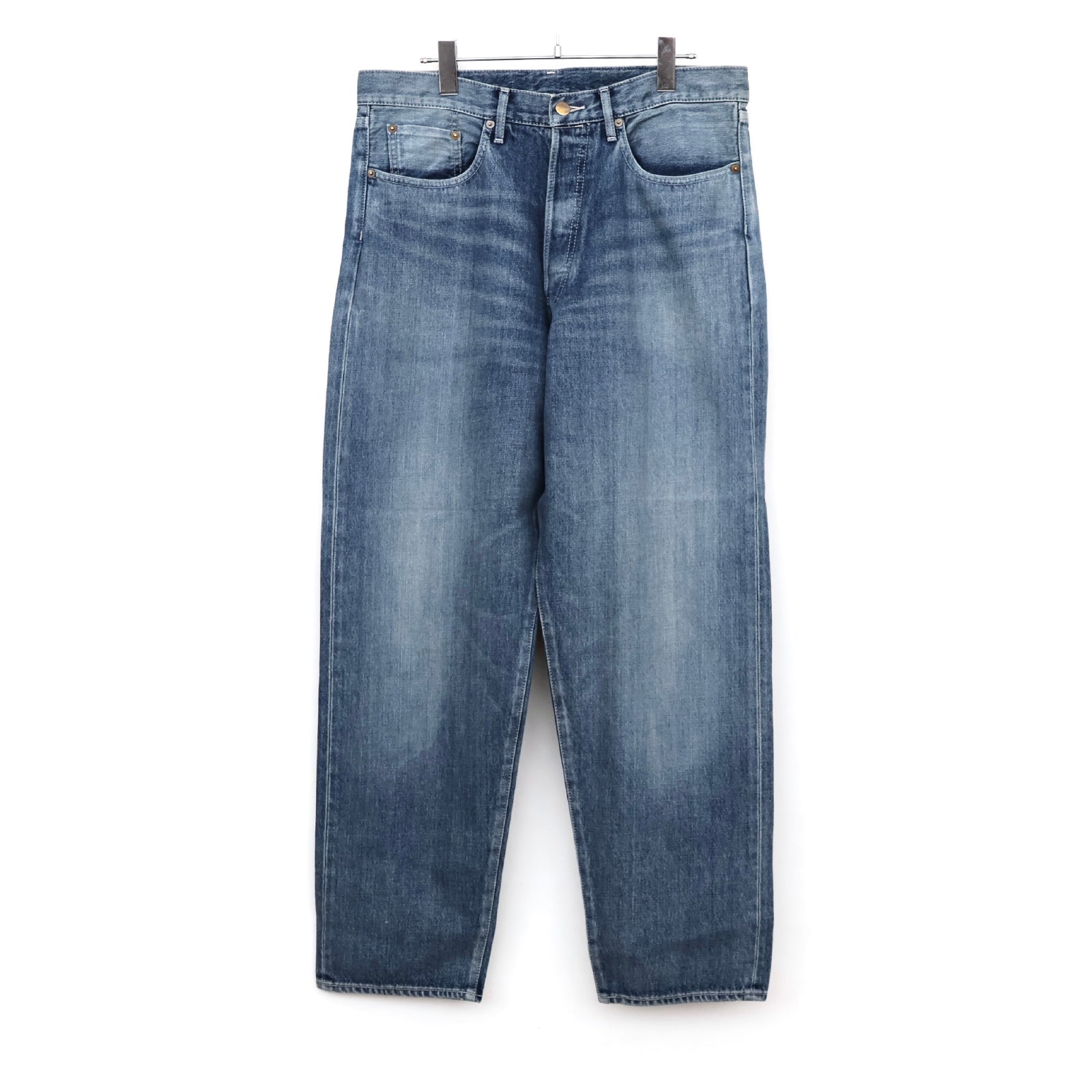 パンツ Selvage Denim Five Pocket Tapered Pants Graphpaper Selvage Denim Five Pocket Tapered Pants - LIGHT