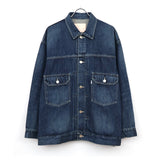 Selvage Denim Jacket INDIGO_DARK FADE