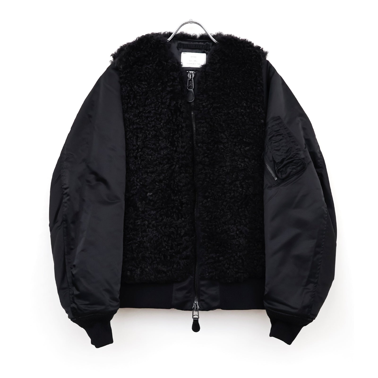 FAUX SHEARLING TYPE MA-1 JACKET | ref. / Web Store