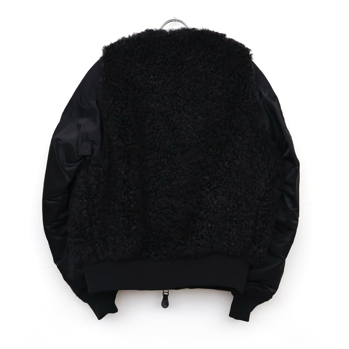 FAUX SHEARLING TYPE MA-1 JACKET