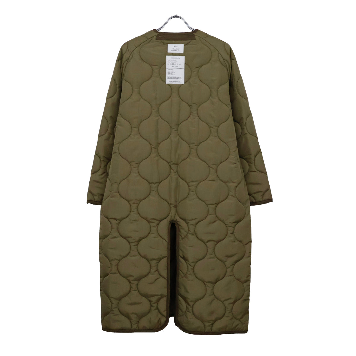 QUILTED LINER COAT