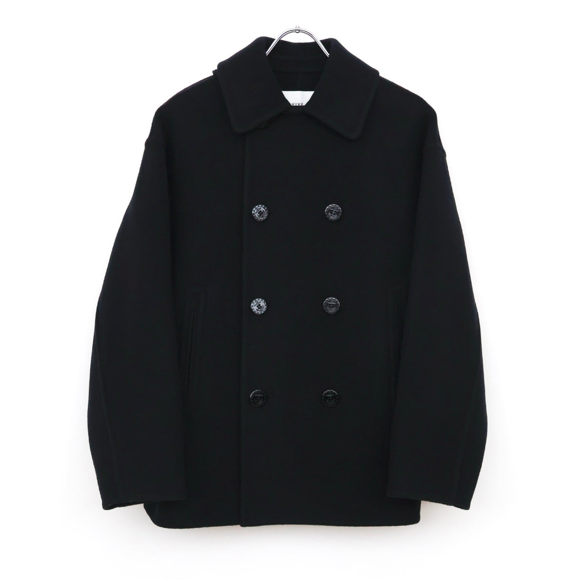 DOUBLE-FACED PEA COAT