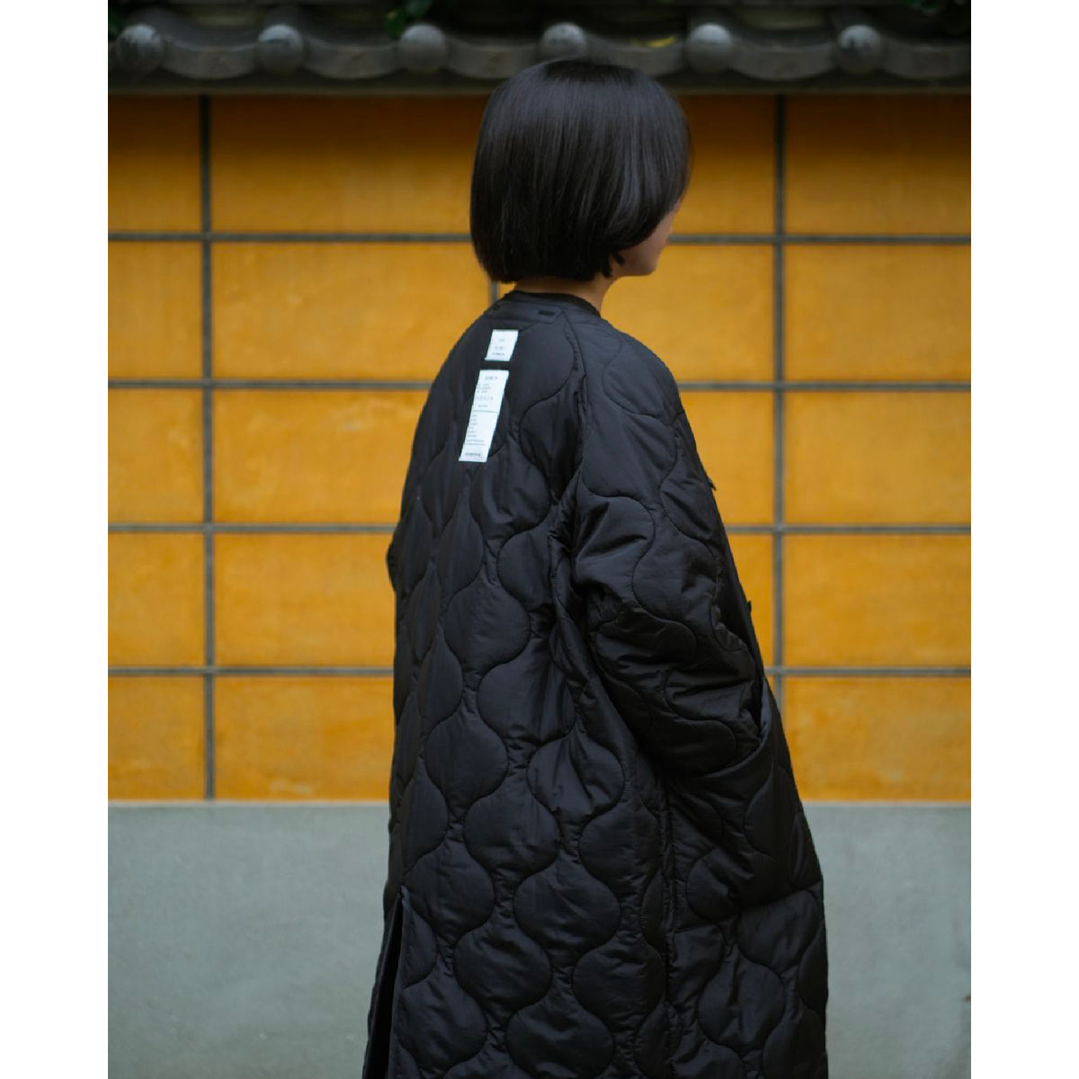QUILTED LINER COAT