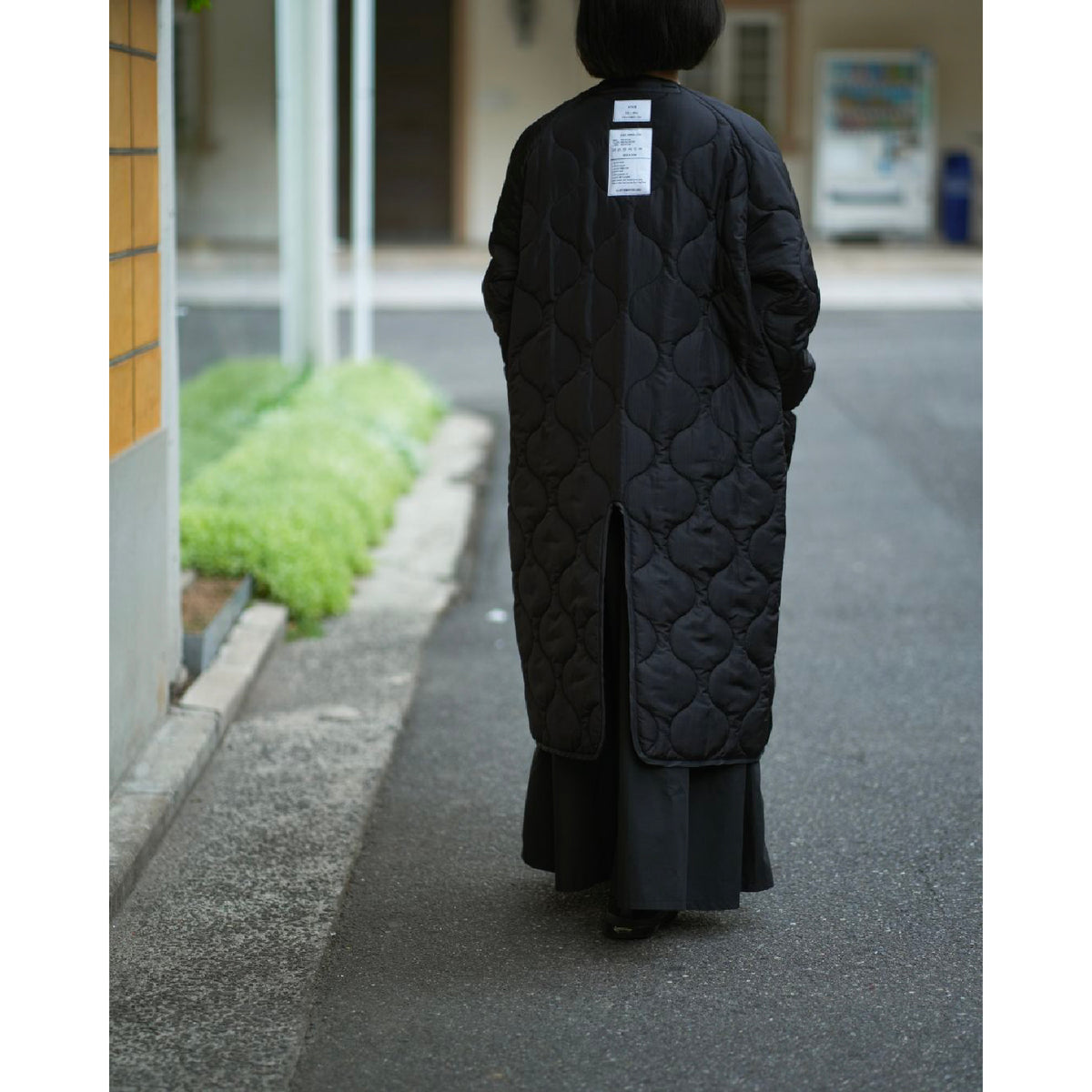 QUILTED LINER COAT
