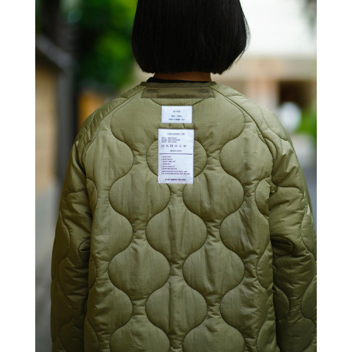 QUILTED LINER COAT