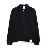 COLLARED SWEAT SHIRT BLACK