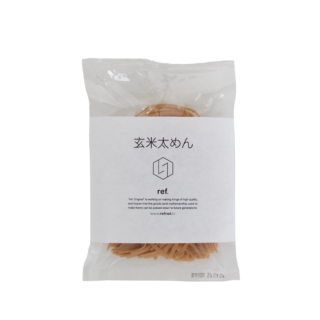 玄米太めん