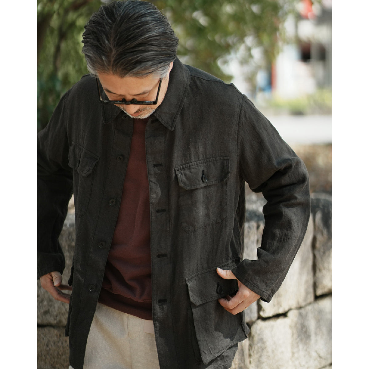Safari Shirt Jacket