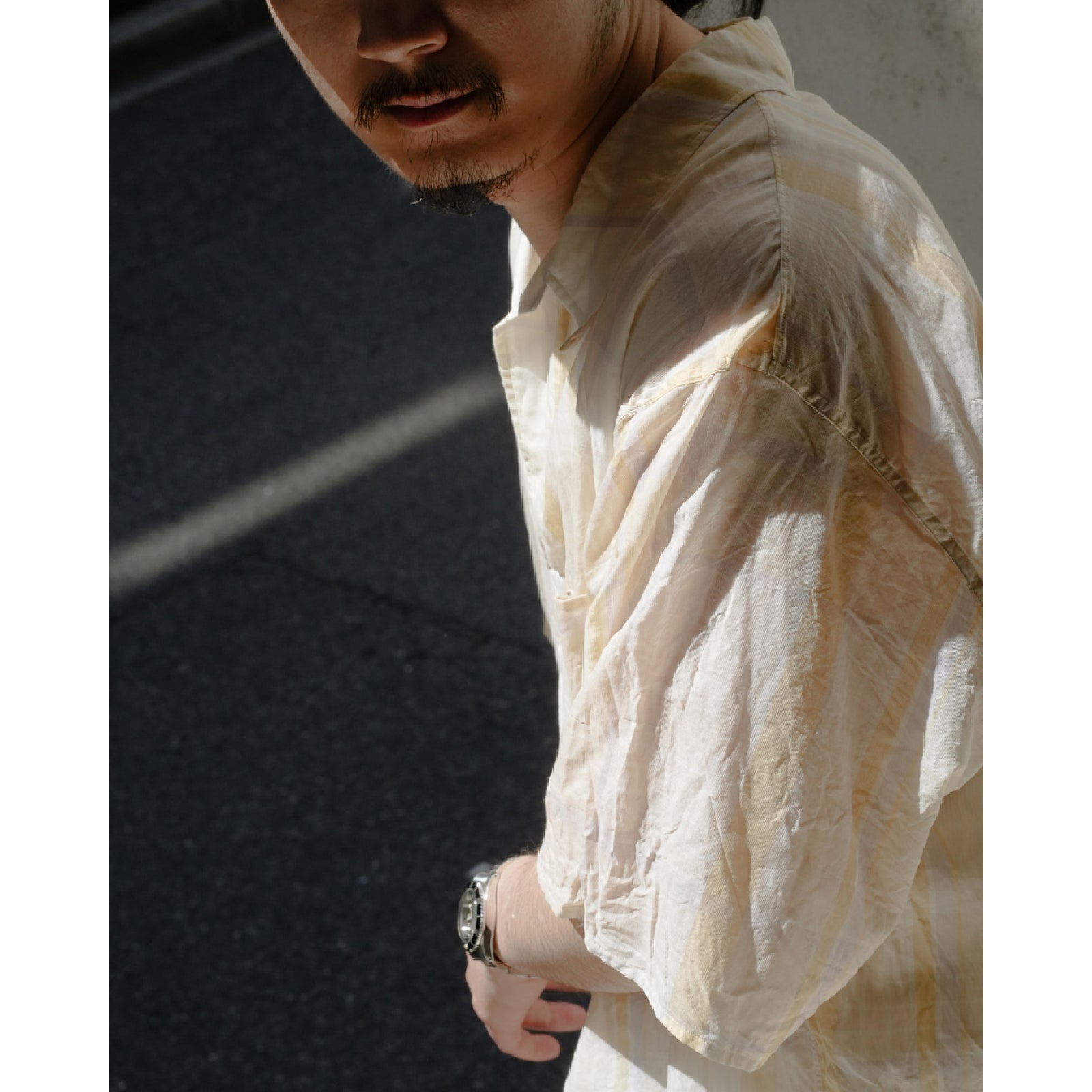 Gauze Plaid Pullover SS Shirt